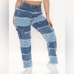 Ombré Blue Jeans - Size: S